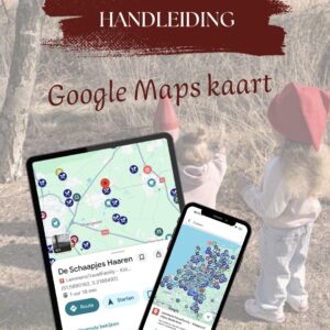 Google Maps kaart - Kidsproof uitjes Nederland